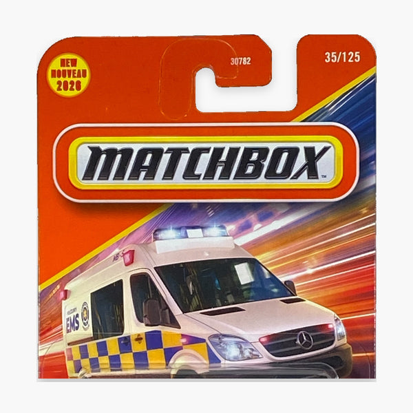 Matchbox 2024 Mercedes-Benz Sprinter Ambulance | Matchbox Series 35/125