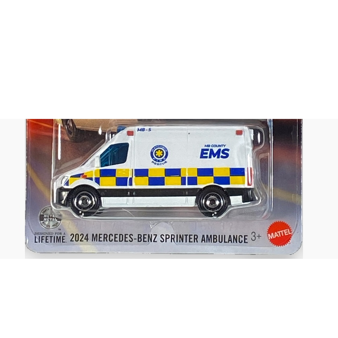 Matchbox 2024 Mercedes-Benz Sprinter Ambulance | Matchbox Series 35/125 Secondary image