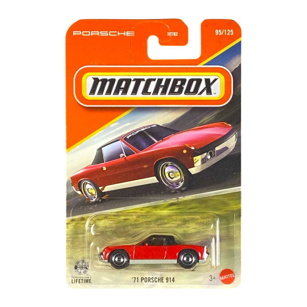 Matchbox '71 Porsche 914 Red 95/125 JHM54