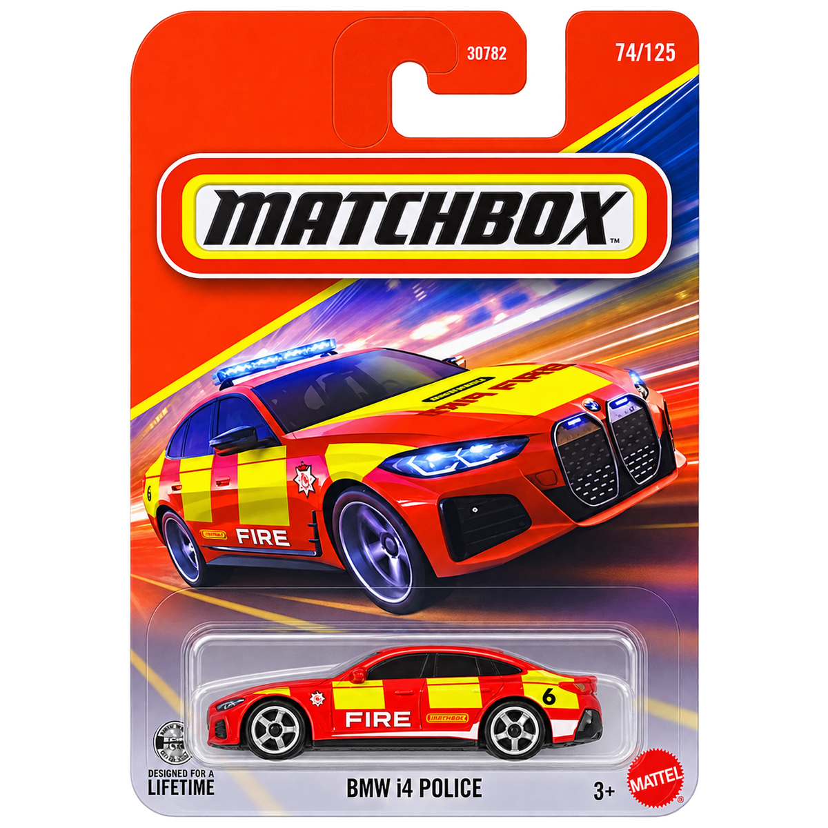 Matchbox BMW i4 Police | Matchbox Series 74/125