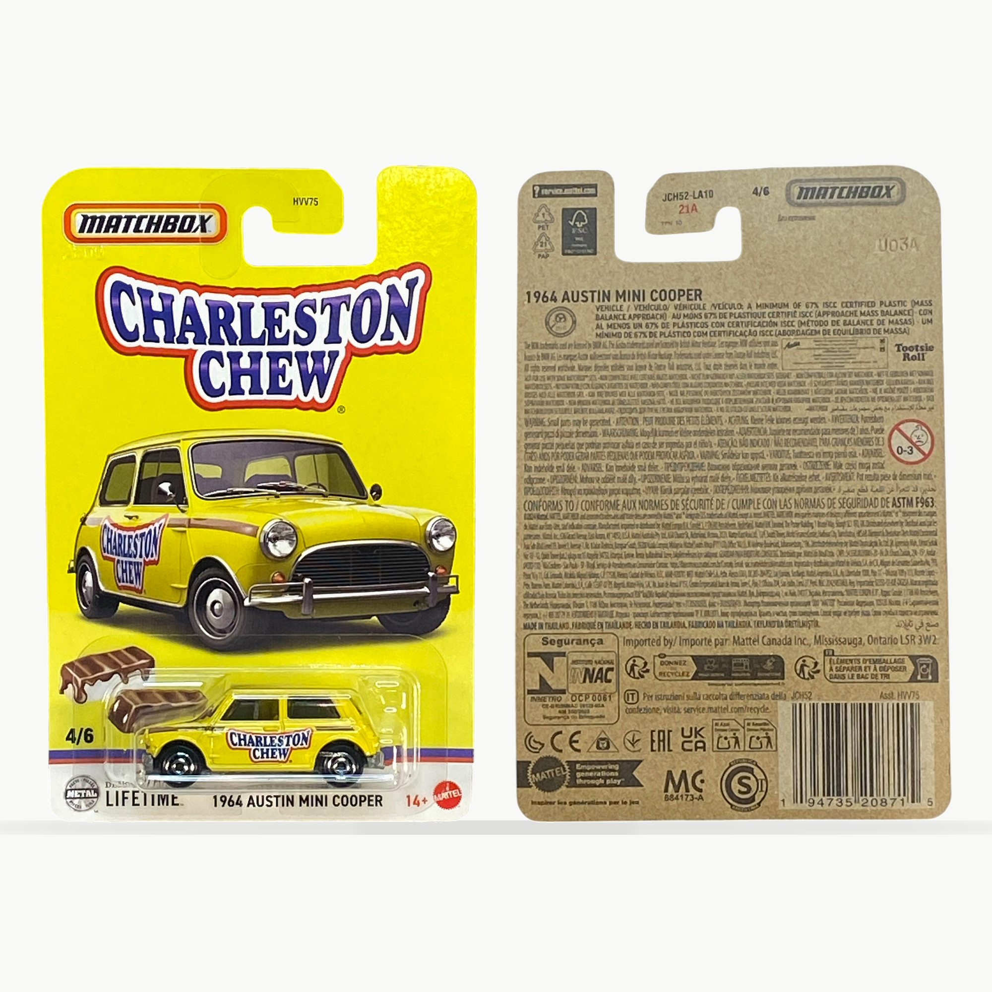 Matchbox 1964 Austin Mini Cooper | Candy Series 4/6