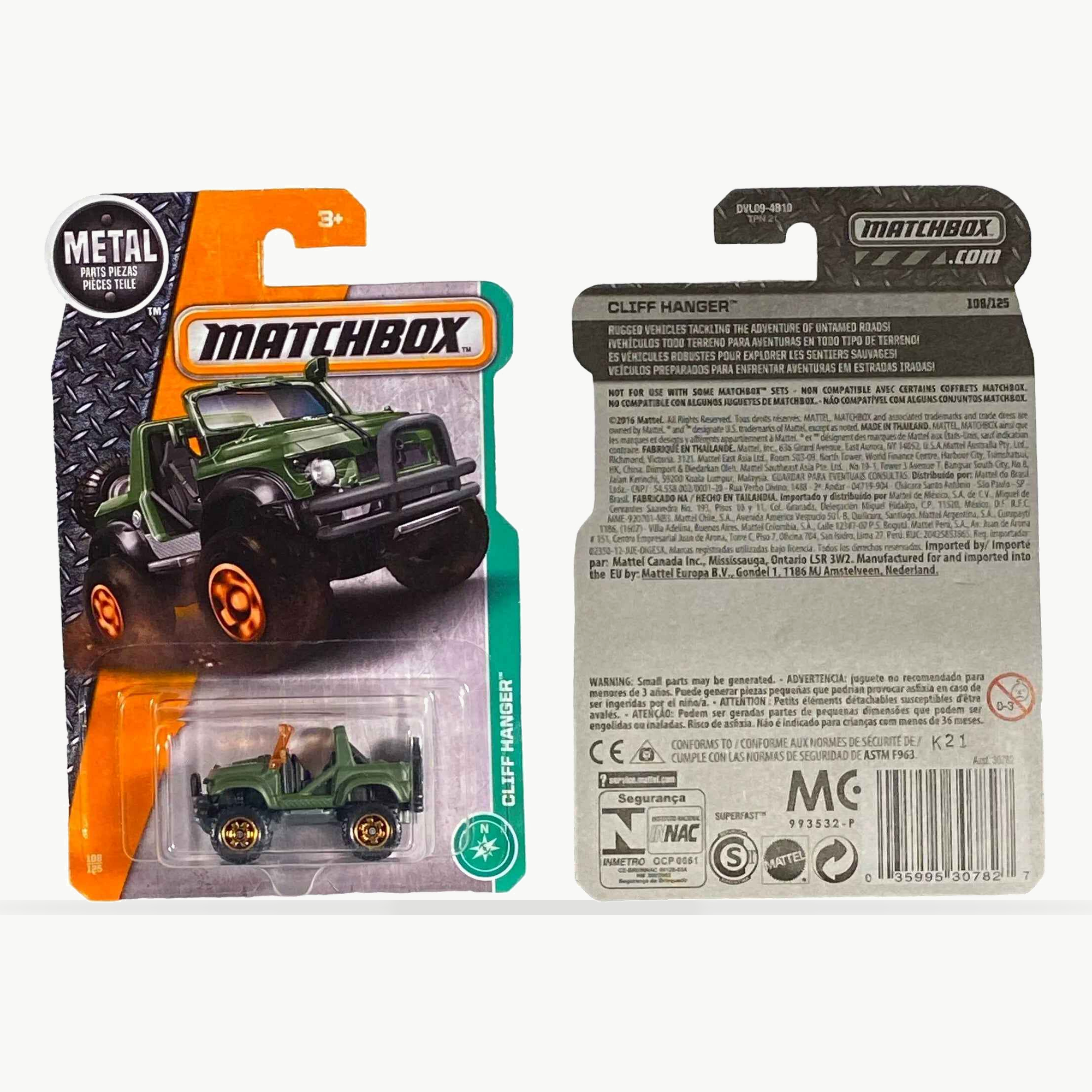Matchbox Cliff Hanger | Matchbox Series 108/125