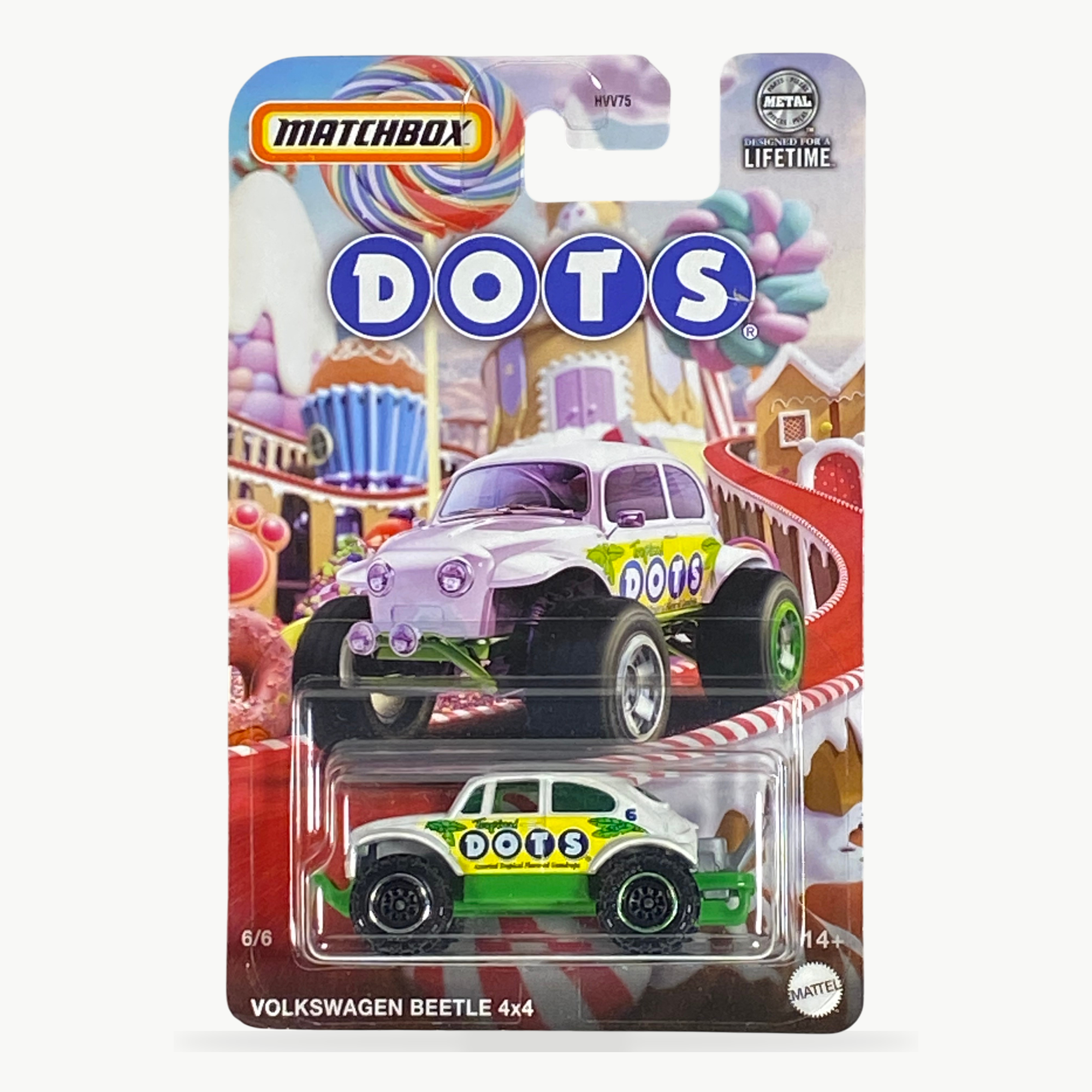 Matchbox Volkswagen Beetle 4x4 | Candy Series 6/6 Main image