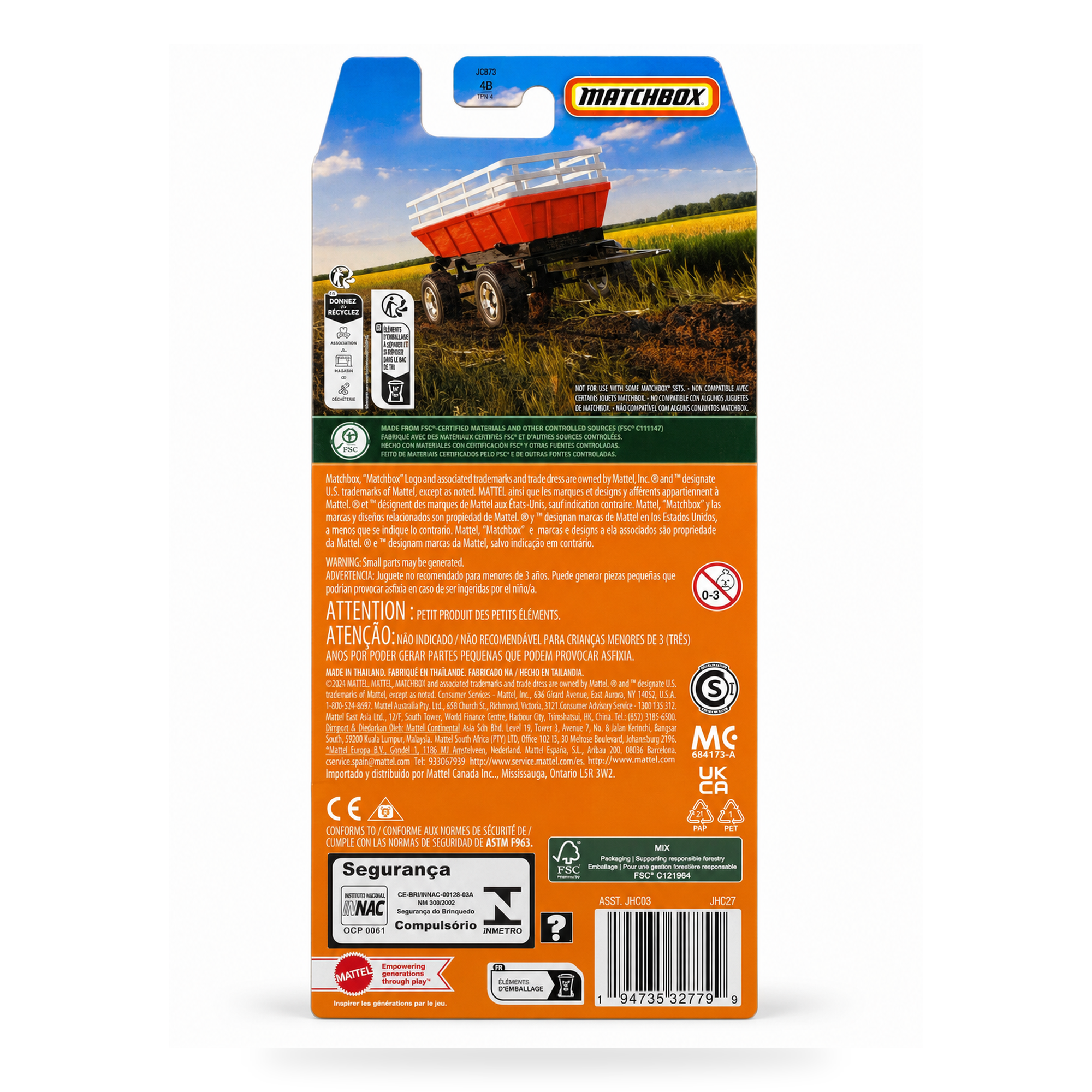 Matchbox MBX Countryside IV | Matchbox 5 Packs Secondary image