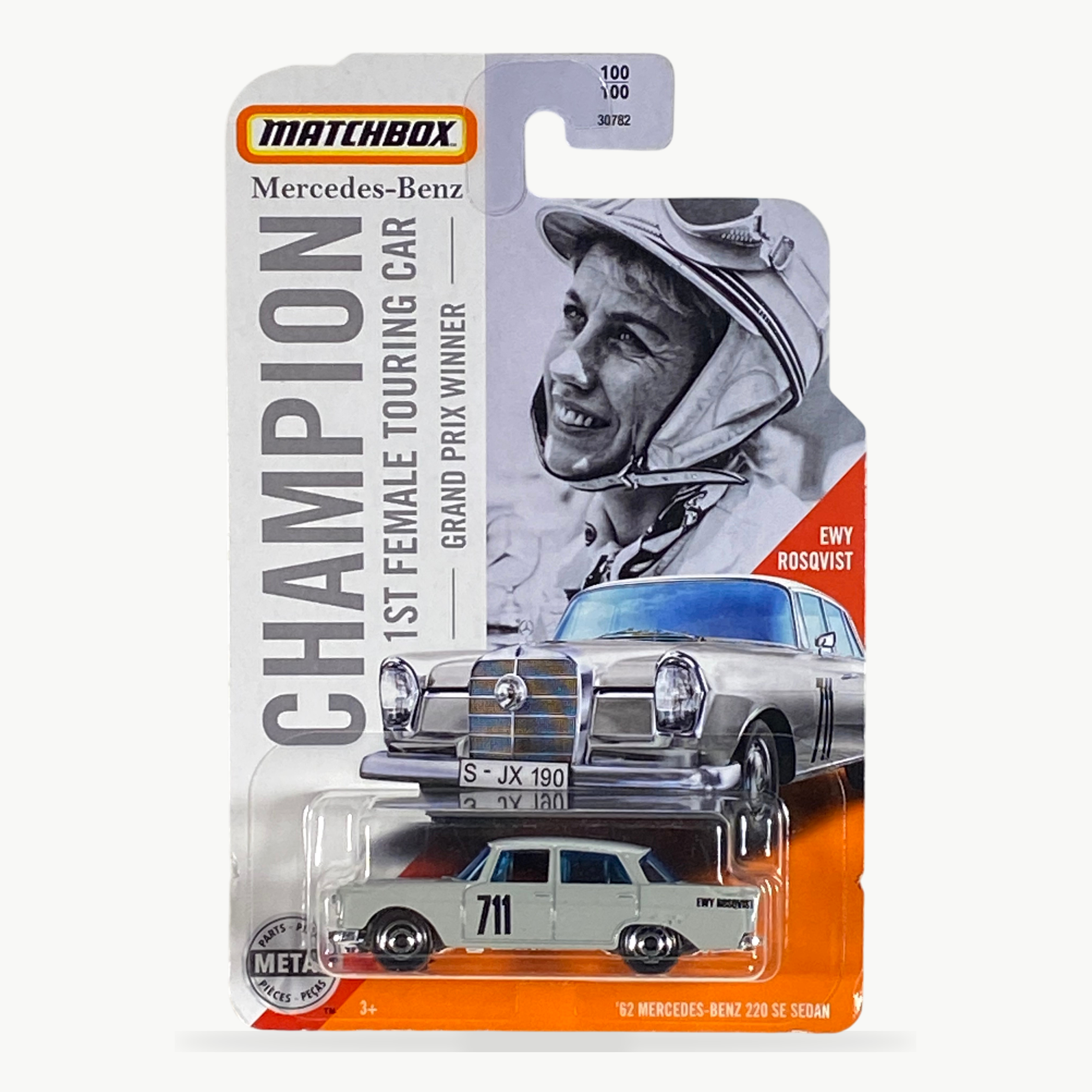 Matchbox '62 Mercedes-Benz 220 SE | Matchbox Series 100/100 Main image