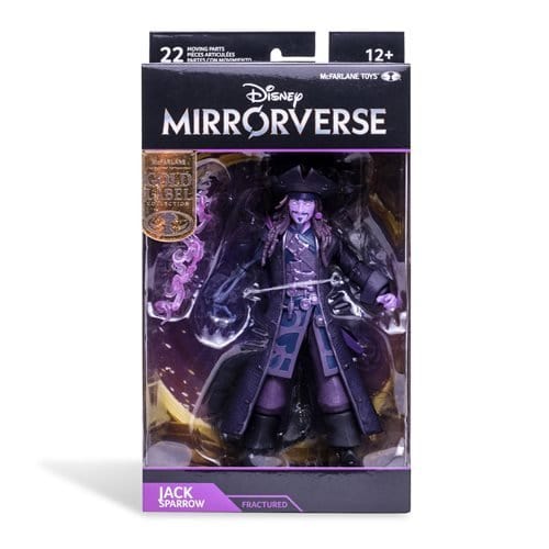 McFarlane Toys Disney Mirrorverse 7-Inch Action Figure - Select Figure(s) Jack Sparrow Fractured