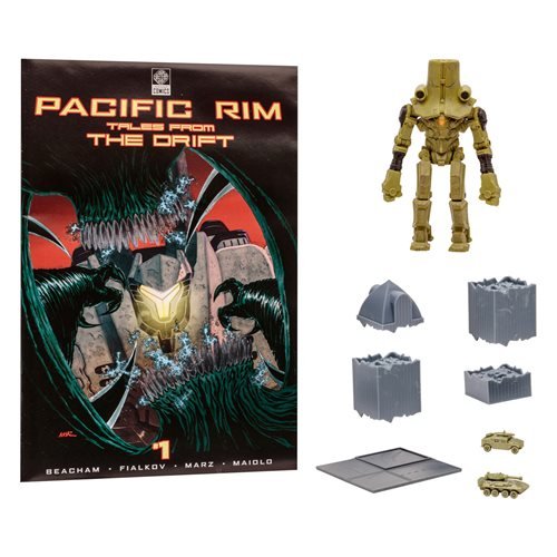 McFarlane Toys Pacific Rim Jaeger Wave 1 4-Inch Scale Action Figure with Comic Book - Select Figure(s) - Collectors World Toys