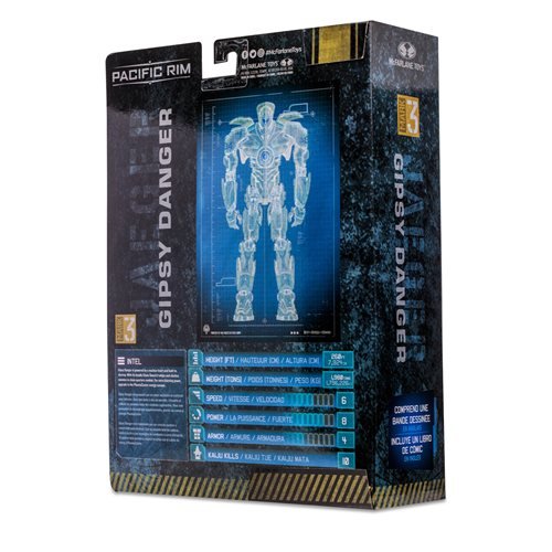 McFarlane Toys Pacific Rim Jaeger Wave 1 4-Inch Scale Action Figure with Comic Book - Select Figure(s) - Collectors World Toys