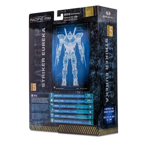 McFarlane Toys Pacific Rim Jaeger Wave 1 4-Inch Scale Action Figure with Comic Book - Select Figure(s) - Collectors World Toys