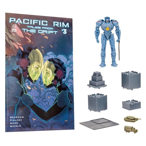 McFarlane Toys Pacific Rim Jaeger Wave 1 4-Inch Scale Action Figure with Comic Book - Select Figure(s) - Collectors World Toys