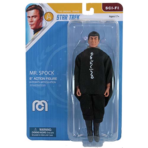 Mego 8 inch Action Figure Star Trek - Select Figure(s) Mr. Spock Vulcan Robe