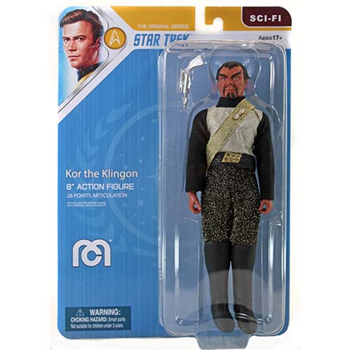Mego 8 inch Action Figure Star Trek - Select Figure(s) Kor the Klingon