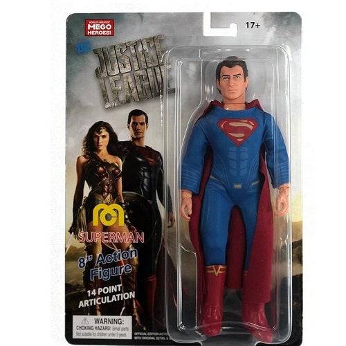 Mego Action Figure 8 Inch - DC - Select Figure(s) Henry Cavill Superman
