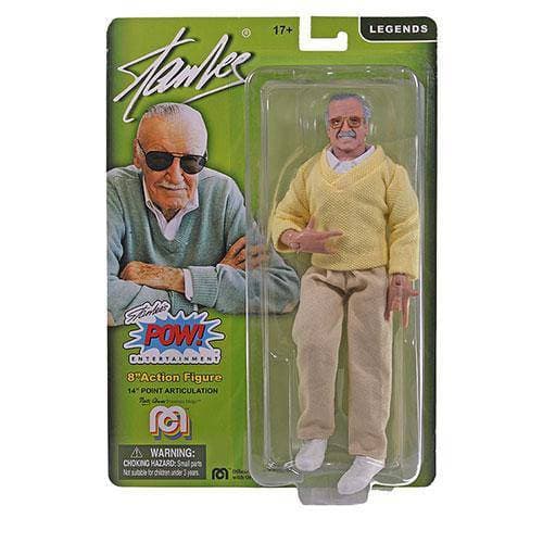 Mego Action Figure 8 Inch Stan Lee - Select Figure(s) Stan Lee Web Hands
