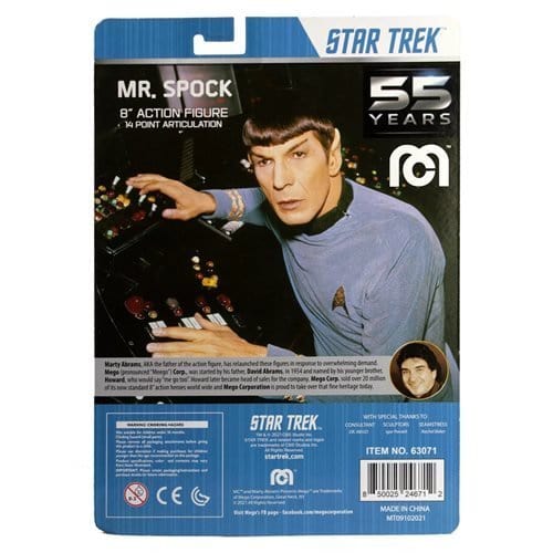 Mego 8 inch Action Figure Star Trek - Select Figure(s) - Collectors World Toys