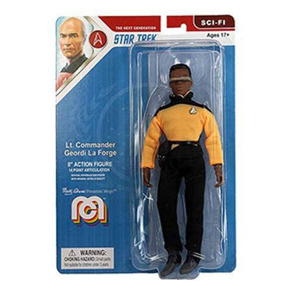 Mego 8 inch Action Figure Star Trek - Select Figure(s) Geordi La Forge