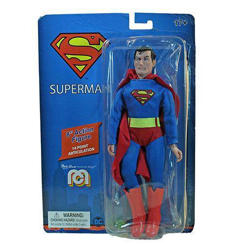 Mego Action Figure 8 Inch - DC - Select Figure(s) Superman