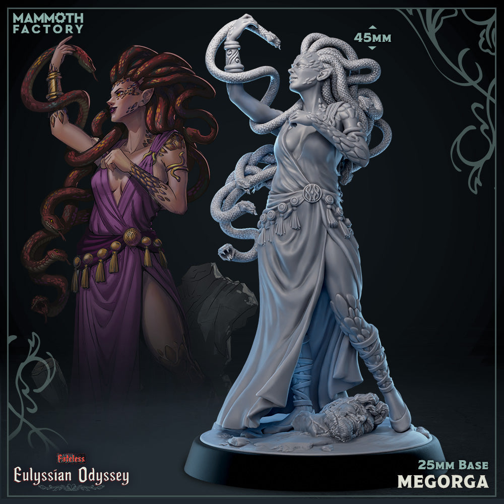Megorga (Female Gorgon Sorcerer) Main image