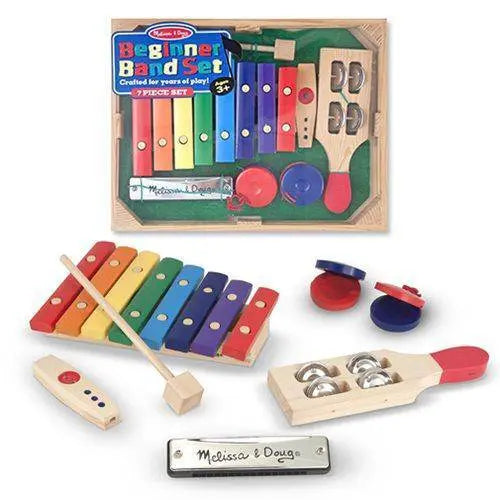 Melissa & Doug- Beginner Band Set Toy Musical Instruments Hover Image