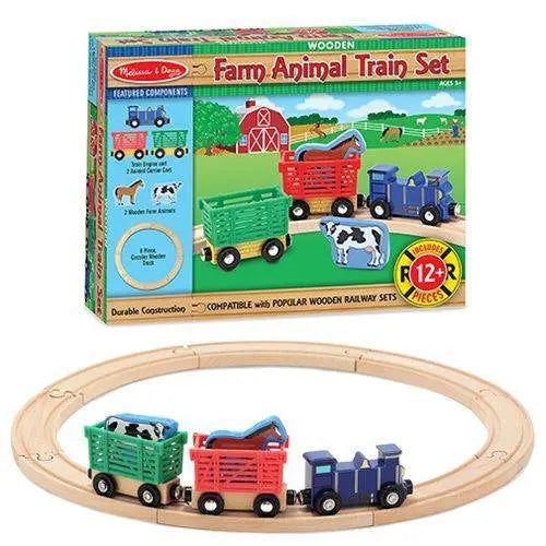 Melissa & Doug - Farm Animal Train Set Main image