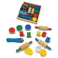 Melissa & Doug - Shape, Model And Mold Clay Set - Collectors World Toys