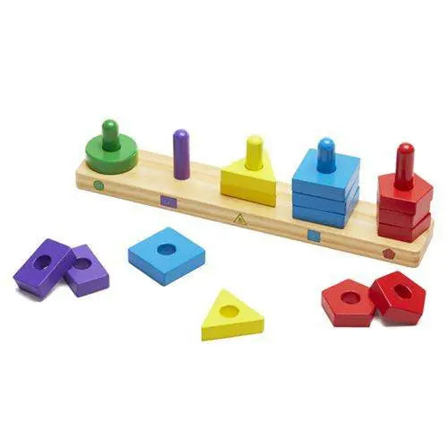 Melissa & Doug - Stack & Sort Board Hover Image