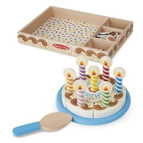 Melissa & Doug - Wooden Birthday Cake Main image