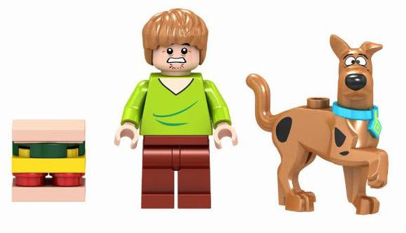Shaggy & Scooby-Doo Custom Minifig Set - Collectors World Toys Hover Image