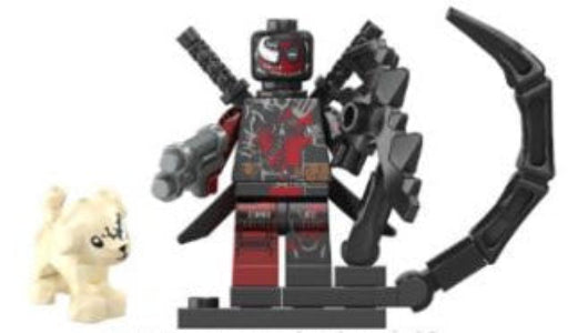 Symbiote Beast Custom Minifig Main image