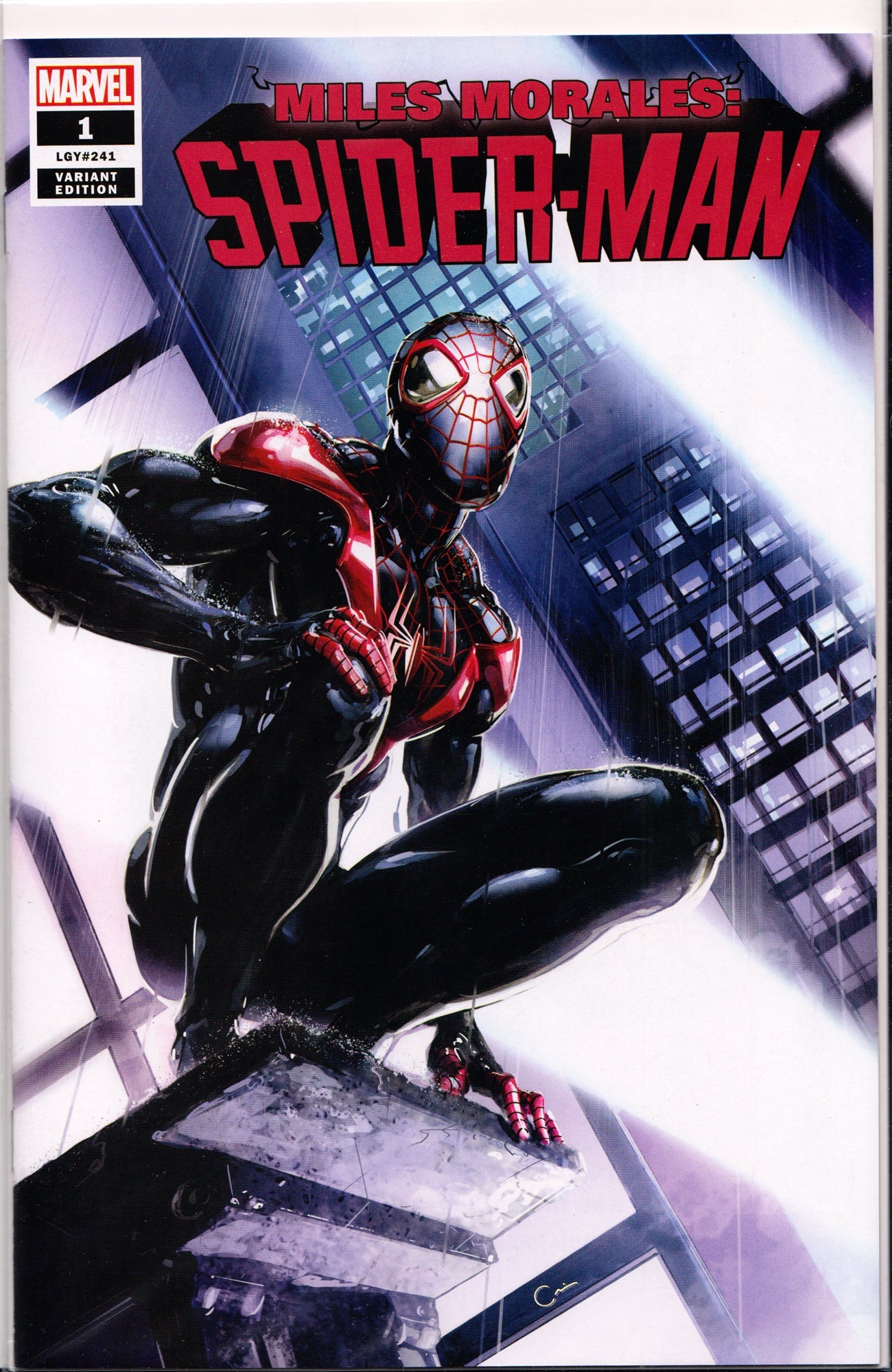 MILES MORALES: SPIDER-MAN #1 CLAYTON CRAIN VARIANT ~ Scorpion Comics Exclusive Main image