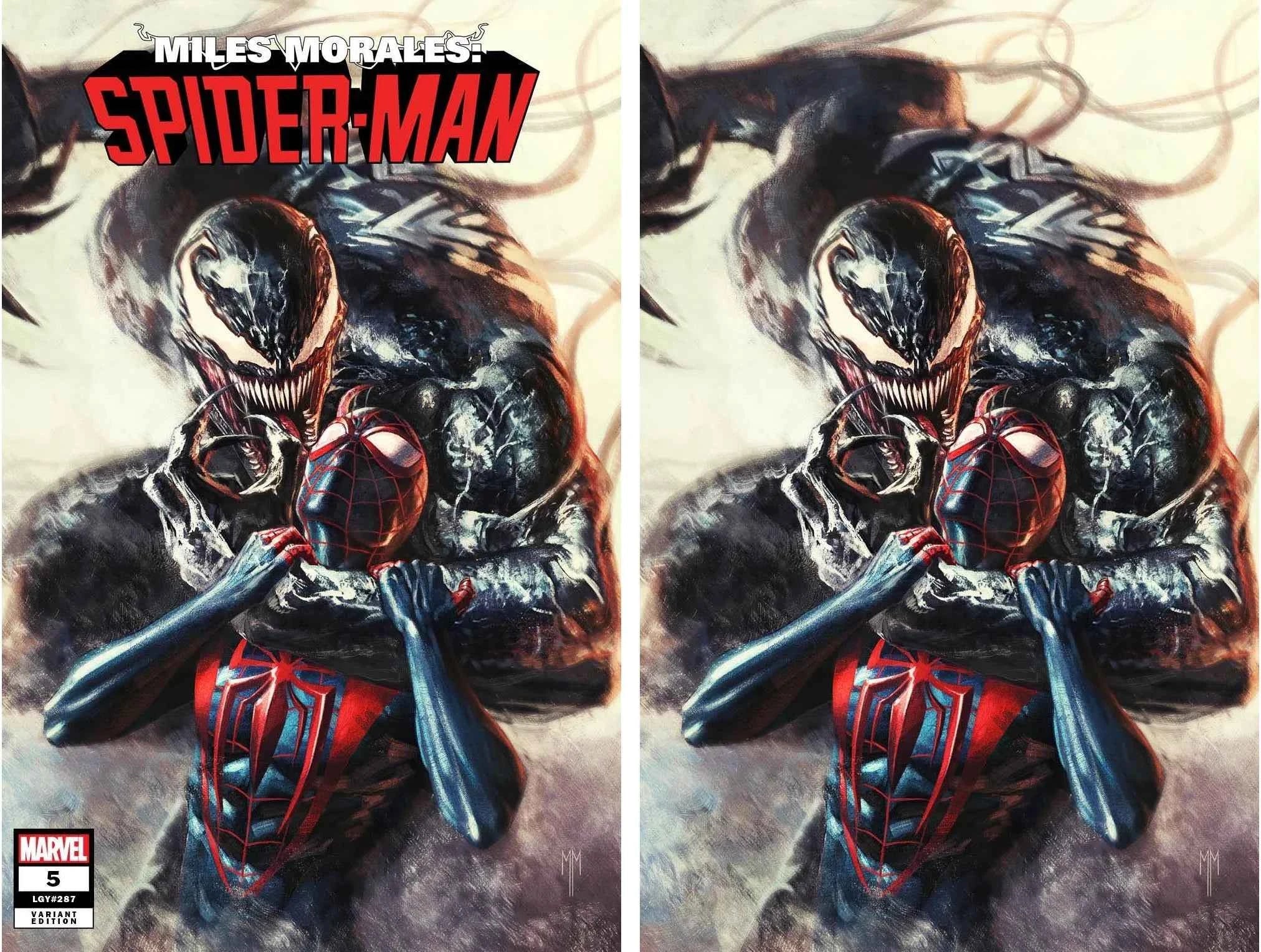 MILES MORALES: SPIDER-MAN #5 (MARCO MASTRAZZO EXCLUSIVE TRADE/VIRGIN VARIANT SET) Main image