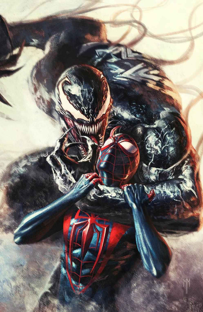 MILES MORALES: SPIDER-MAN #5 (MARCO MASTRAZZO EXCLUSIVE VIRGIN VARIANT)(2023) COMIC BOOK Hover Image