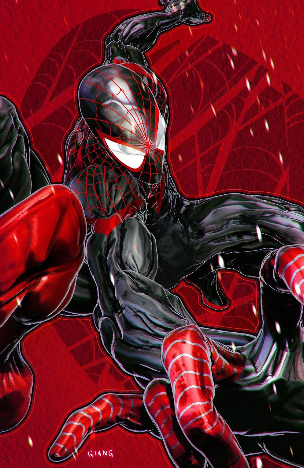 MILES MORALES: SPIDER-MAN #22 (JOHN GIANG EXCLUSIVE VIRGIN VARIANT)(2024) COMIC BOOK Main image