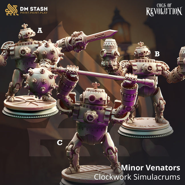 Minor Venators, Clockwork Simulacrums Hover Image