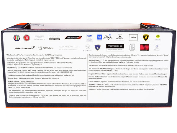 2020 Chevrolet Corvette C8 Stingray Blue with Silver Racing Stripes "Timeless Legends" 1/24 Diecast Model Car by Motormax