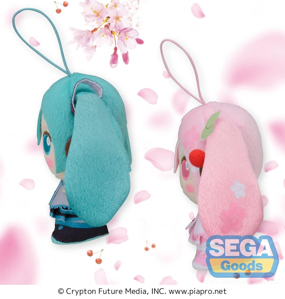 Hatsune Miku MP Mascot Series Hatsune Miku & Sakura Miku Plush - Collectors World Toys