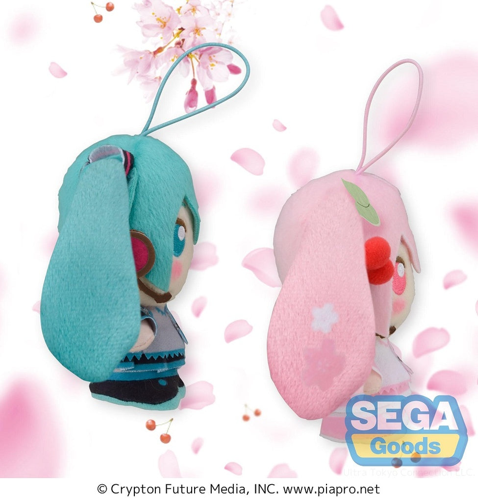 Hatsune Miku MP Mascot Series Hatsune Miku & Sakura Miku Plush - Collectors World Toys