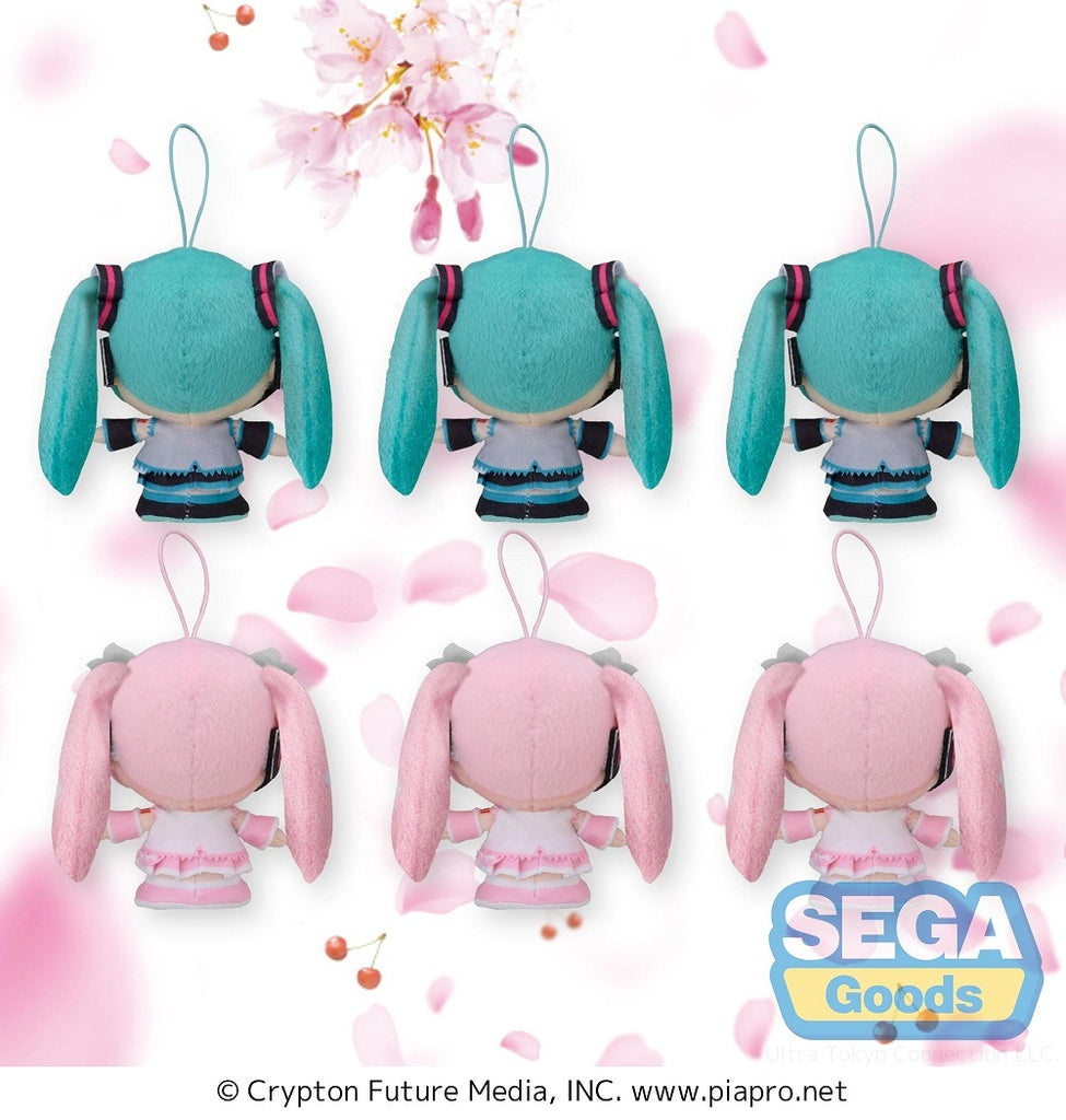 Hatsune Miku MP Mascot Series Hatsune Miku & Sakura Miku Plush - Collectors World Toys