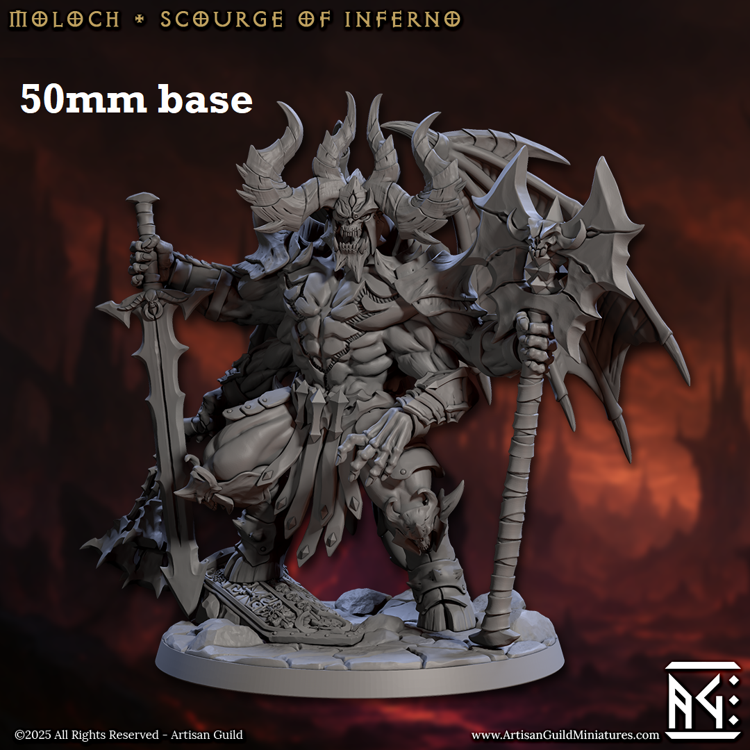 Moloch, Scourge of Inferno (Demon Warlord) Main image
