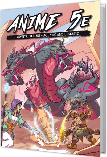 Monstrum Libri - Aquatic & Desert (Anime 5E) Main image