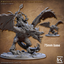 Mordraxix the Wyvern Queen (With or Without Rider) -