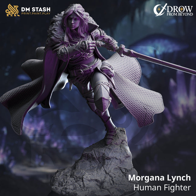 Morgana Lynch (Female Human Fighter) - Collectors World Toys Hover Image