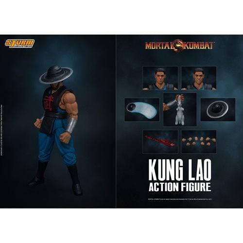 Mortal Kombat Kung Lao 1:12 Scale Action Figure - Collectors World Toys