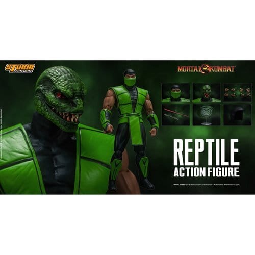 Mortal Kombat Reptile 1:12 Scale Action Figure - Collectors World Toys