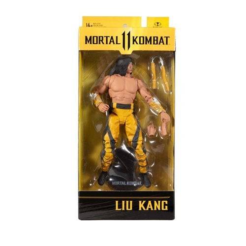 McFarlane Toys Mortal Kombat 11 7-Inch Action Figure - Select Figure(s) Liu Kang Fighting Abbot