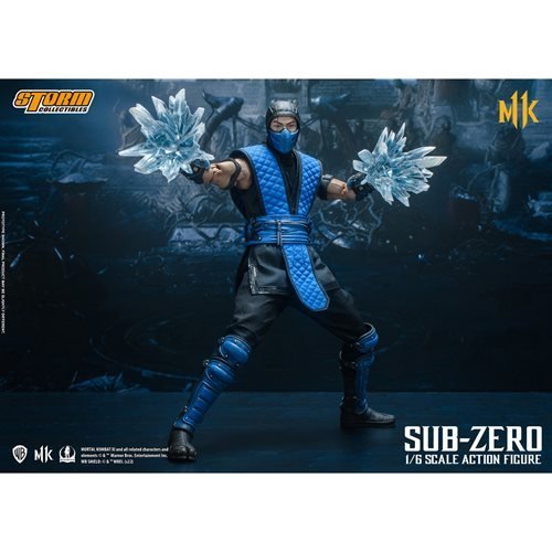 Mortal Kombat Sub-Zero 1:12 Scale Action Figure - Collectors World Toys
