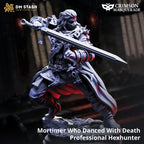 Mortimer "Who Danced With Death", Professional Hexhunter (Male Human Fighter)