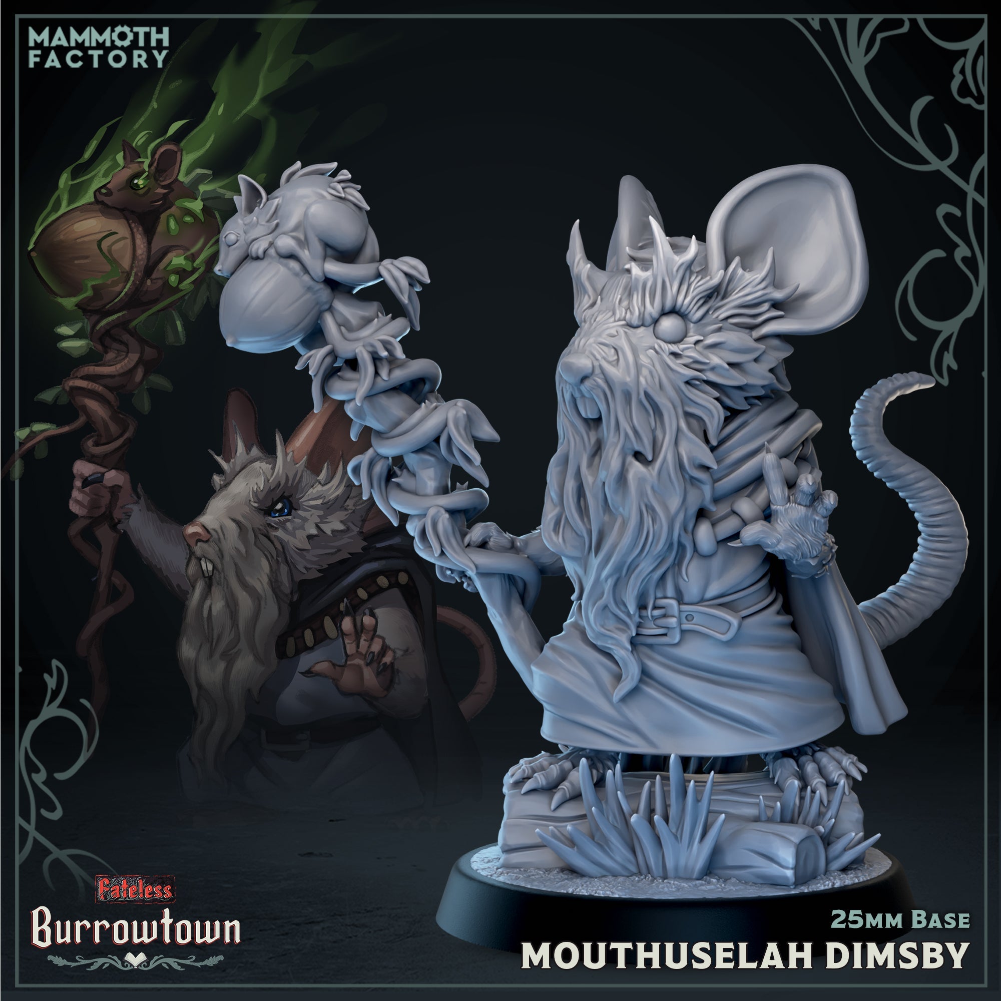 Mouthuselah Dimsby (Male Jerbeen Wizard) Main image