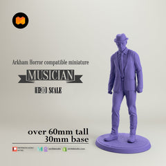 Arkham Compatible Investigator: The Musician (Jim Culver)