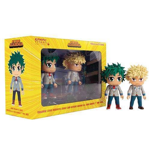 My Hero Academia Titan School Deku & Bakugu 3 Inch 2-Pack figures Hover Image